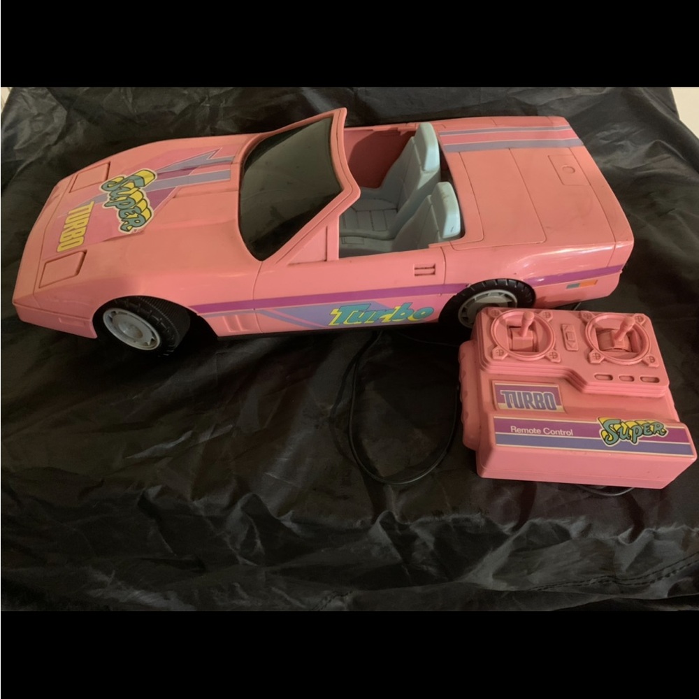 Barbie remote control car